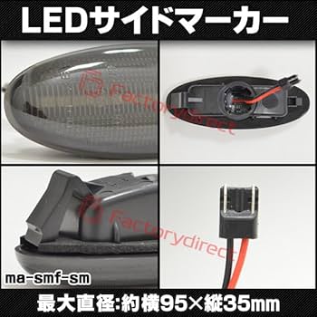 Amazon.co.jp: ファクトリーダイレクト LEDサイドマーカー ll-ma
